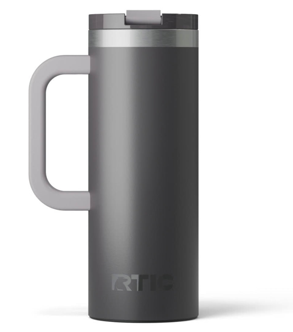 RTIC Road Trip Travel Mug - Charcoal